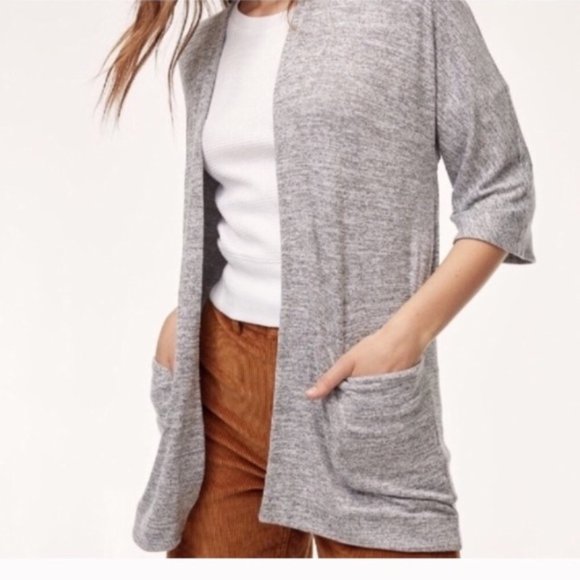 Aritzia Wilfred Free Zlata Cardigan Sweater - Picture 1 of 8